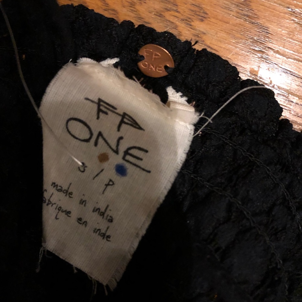 NEW Free People black lace adella bralette - Picture 4 of 5